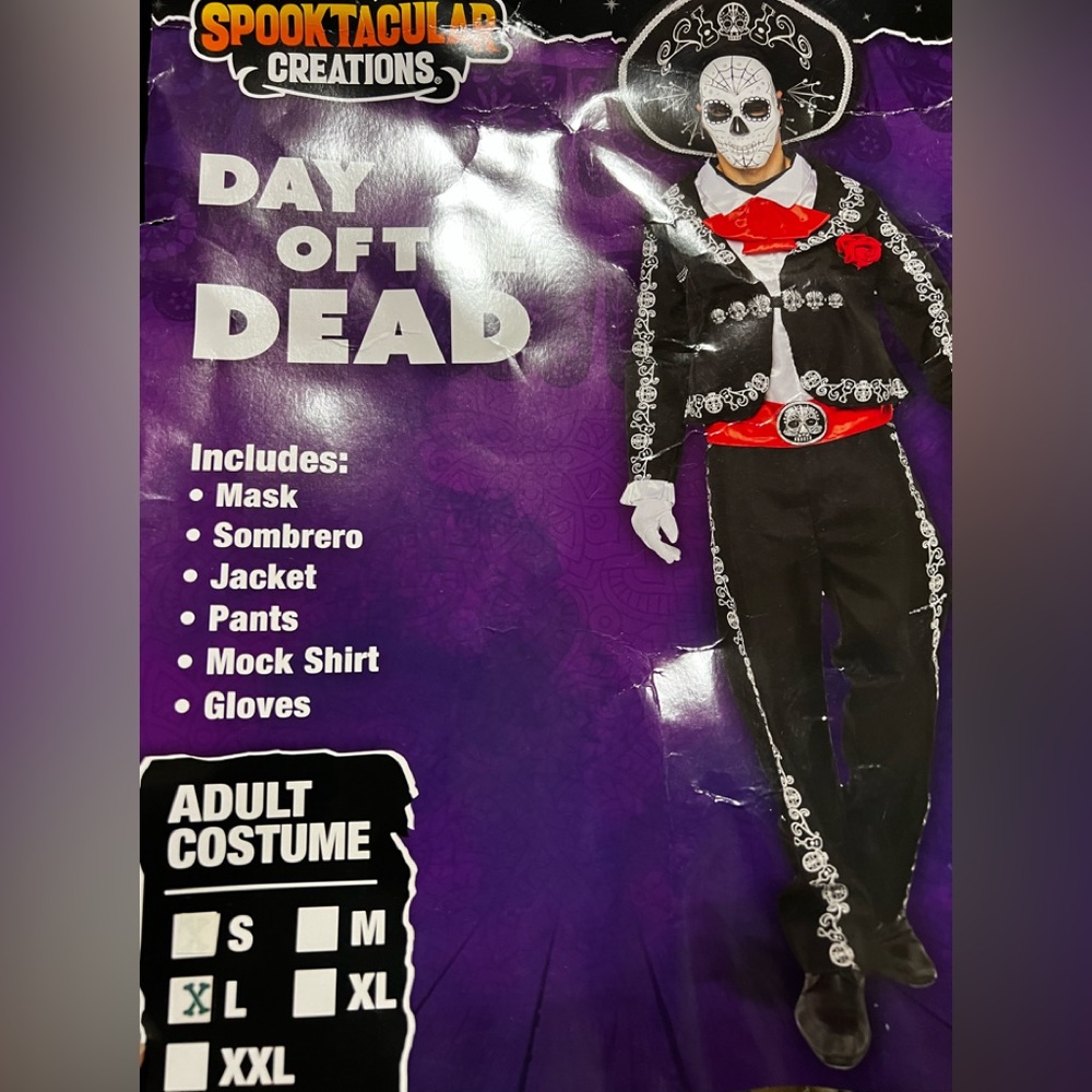 Day of the Dead costume for men’s